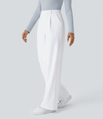 Halara Flex™ DayStretch High Waisted Pocket Straight Leg Work Trousers
