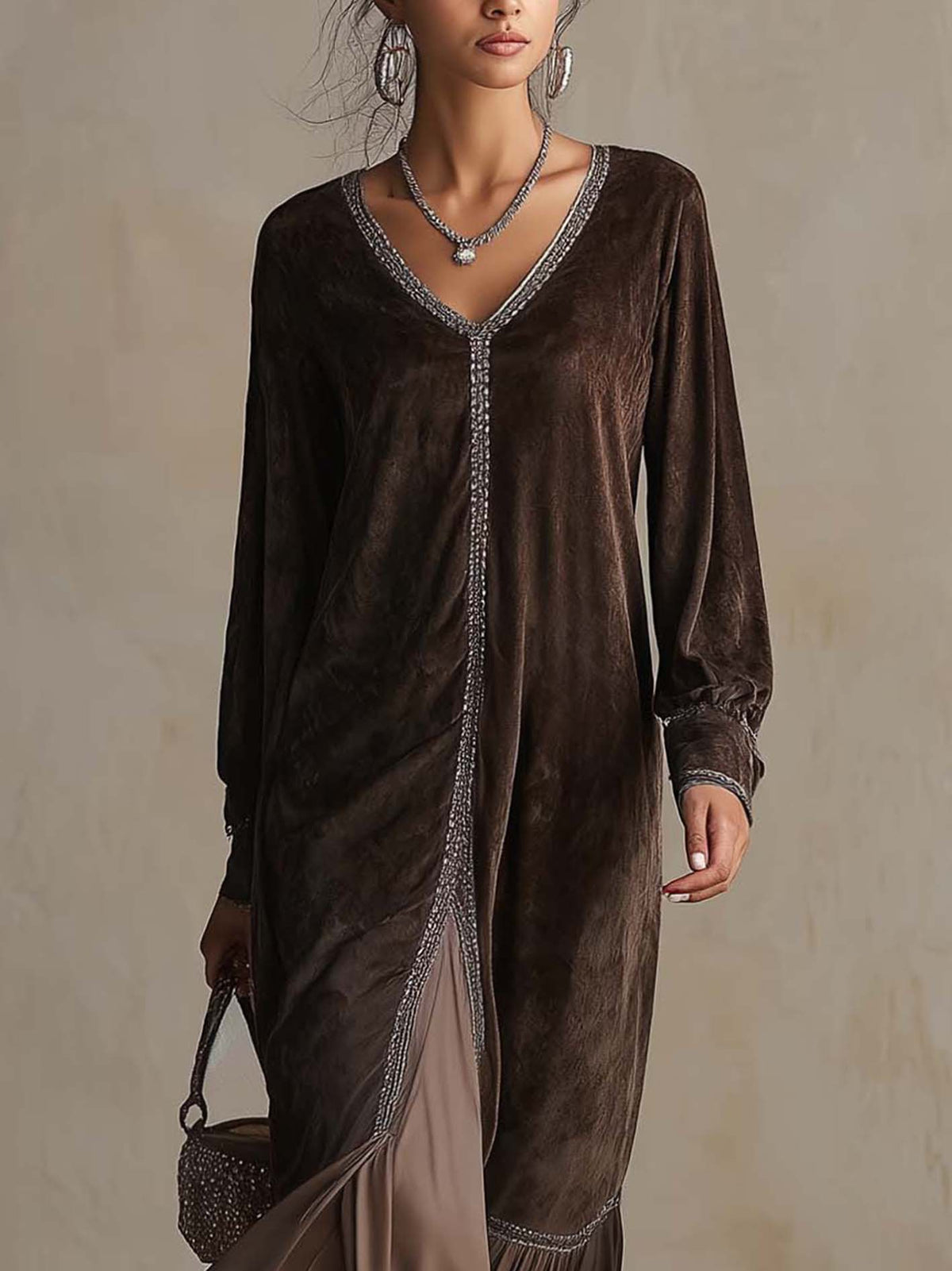 Teodora midi dress side