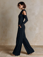 Mirella One-Shoulder Wide-Leg Jumpsuit
