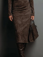 Fiorella Turtleneck Midi Dress