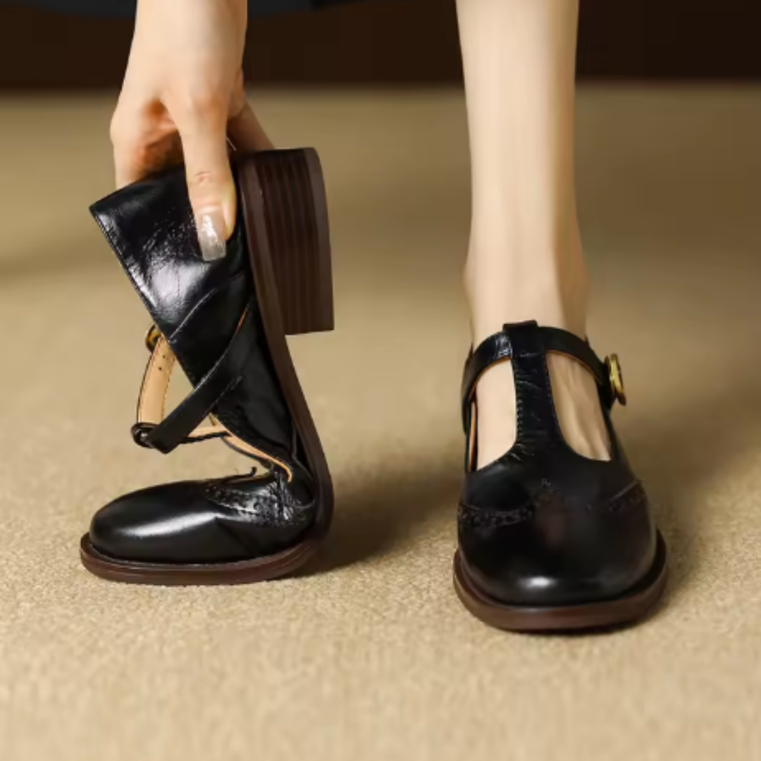 Vintage T-Strap Mary Jane Shoes
