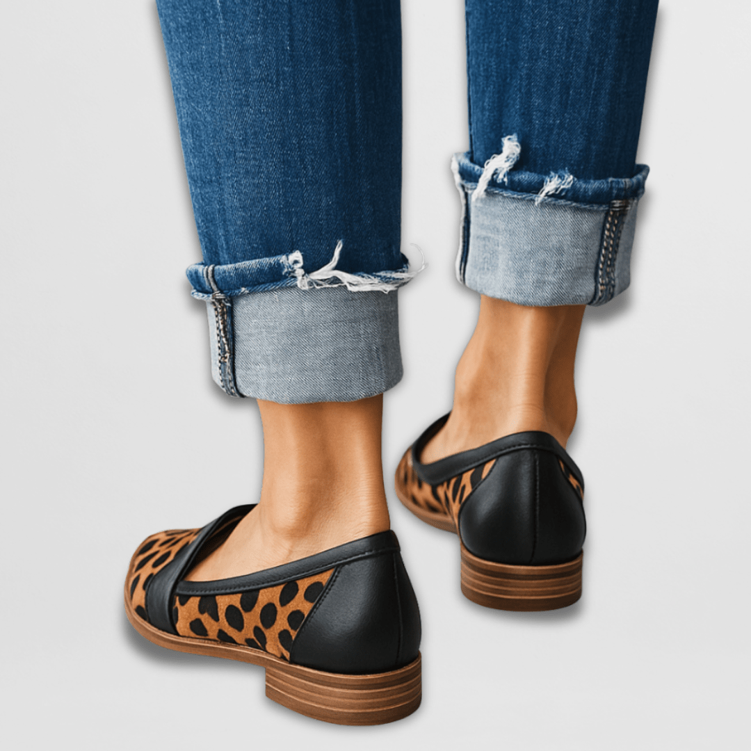 Elena Soft Suede-Look Loafers