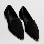 Elena Soft Suede-Look Loafers