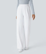 Halara Flex™ DayStretch High Waisted Pocket Straight Leg Work Trousers