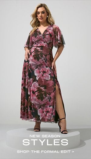 YOURS LONDON Curve Purple Pleated Top