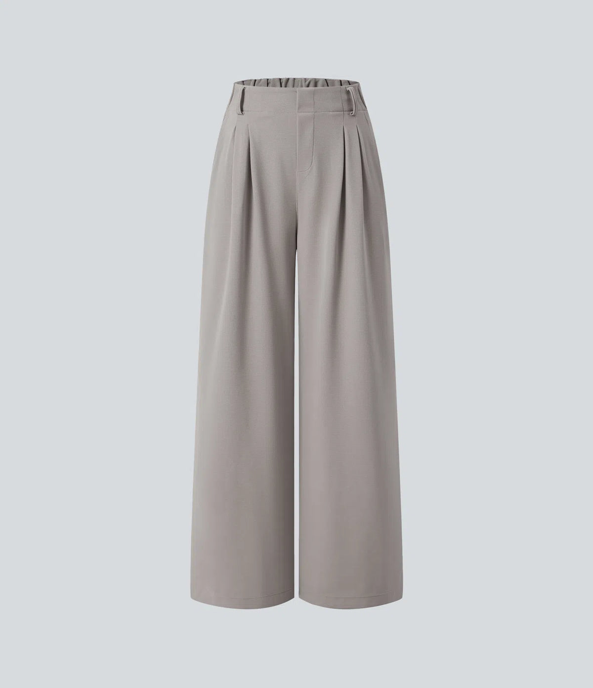 Halara Flex™ High Waisted Pocket Wide Leg Waffle Work Trousers