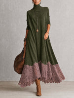 Rosalba maxi dress - Green