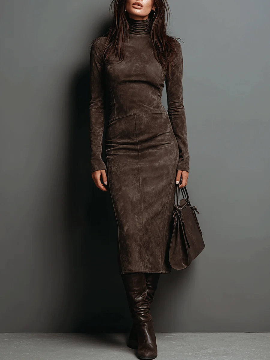 Fiorella Turtleneck Midi Dress