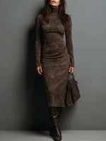 Fiorella Turtleneck Midi Dress