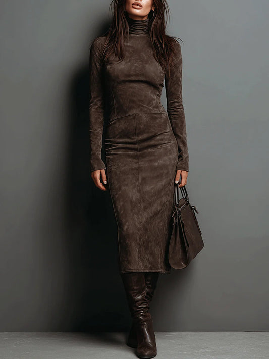 Fiorella Turtleneck Midi Dress