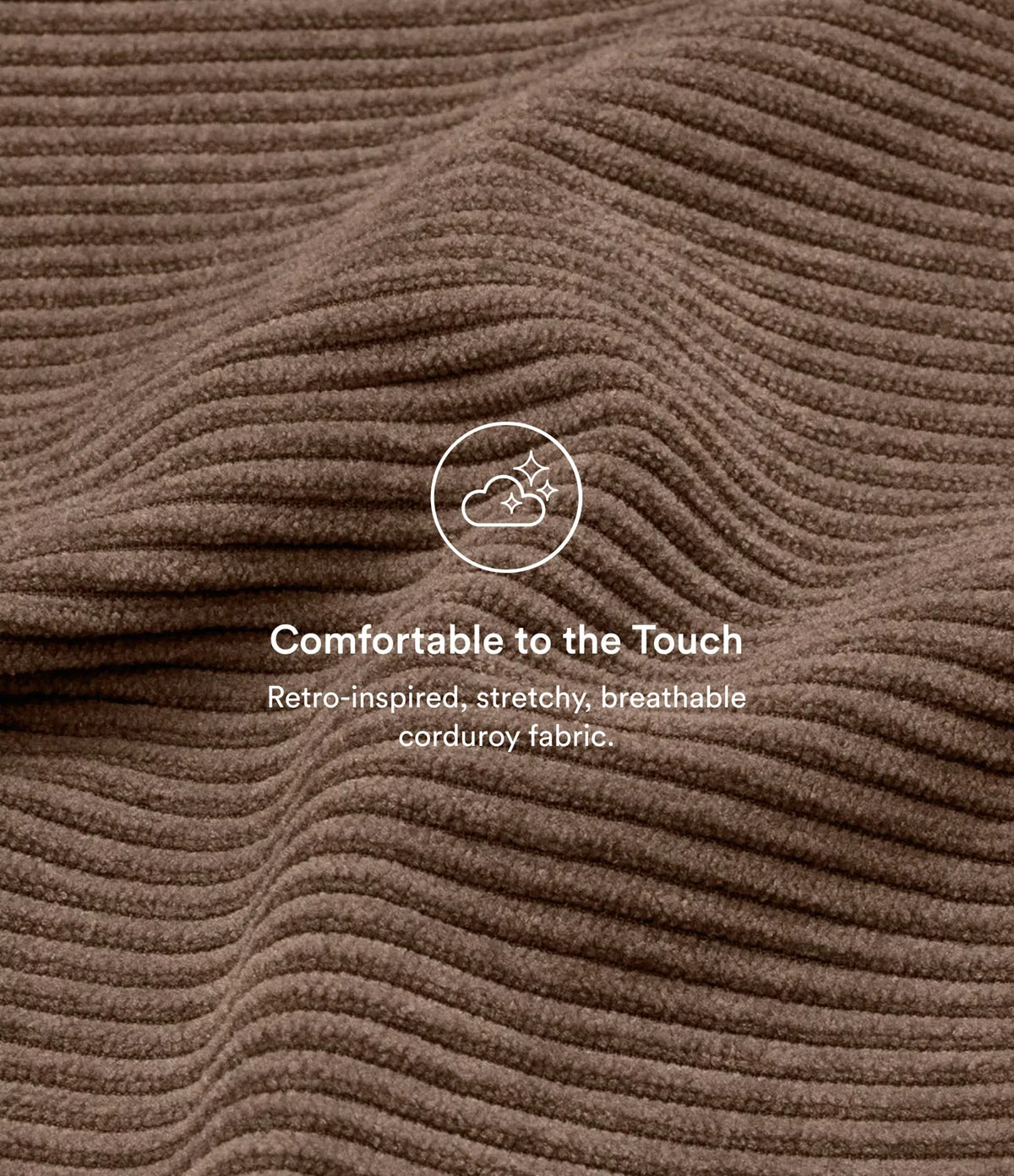 Mid Rise Zipper Pocket Corduroy Casual Trousers