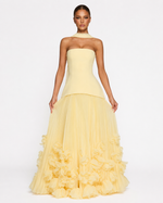 Rosette Gown Maxi