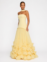Rosette Gown Maxi