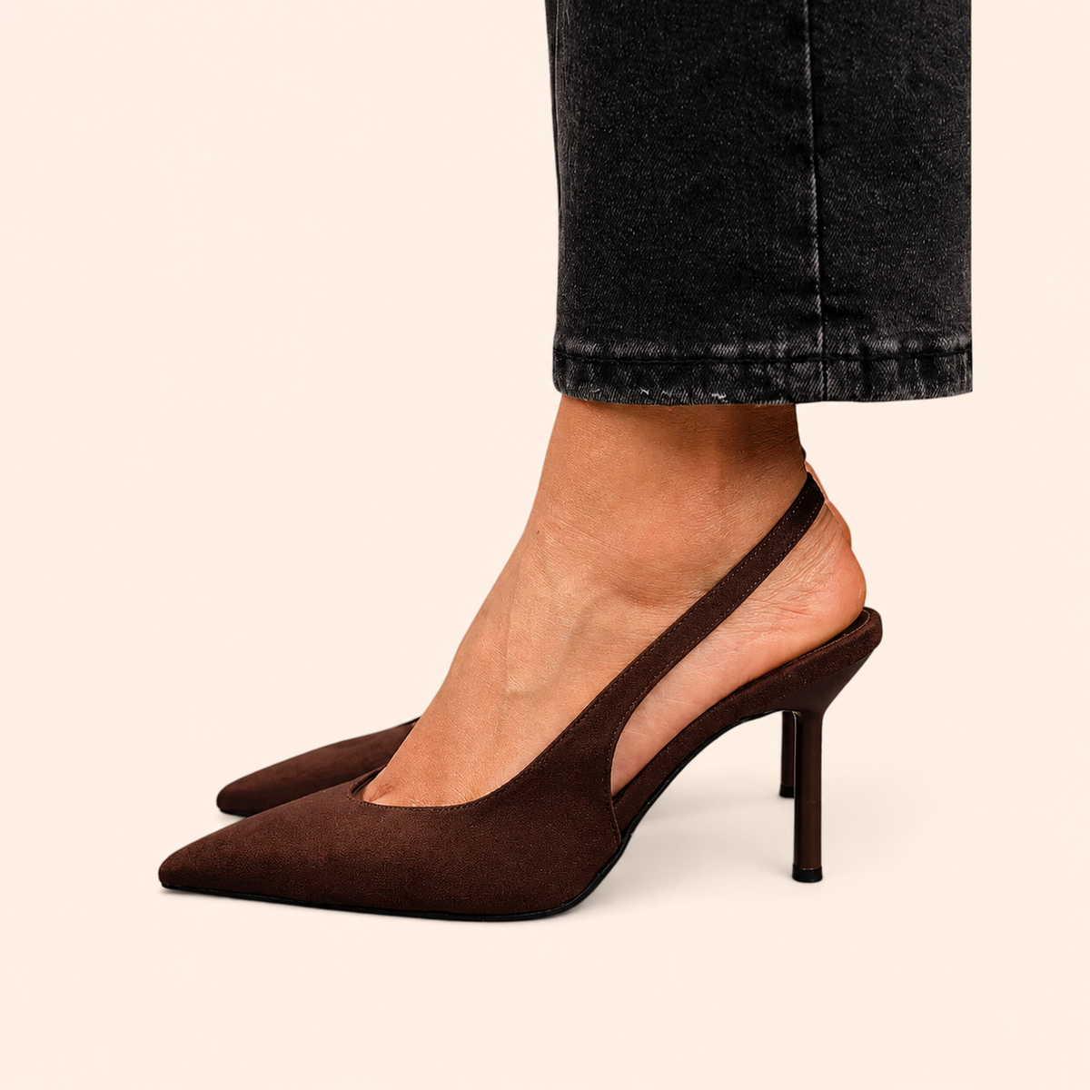 Bella Pointed Slingback Pumps