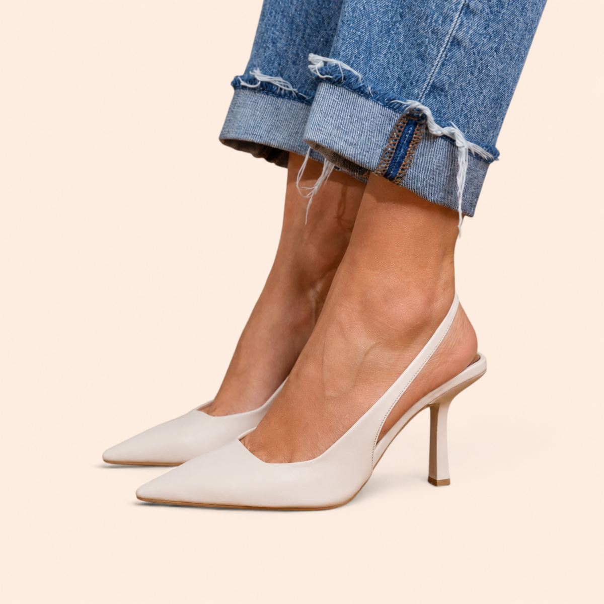 Bella Pointed Slingback Pumps