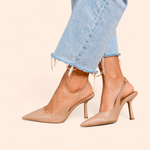 Bella Pointed Slingback Pumps