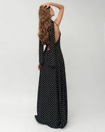 Midnight Muse Polka Maxi