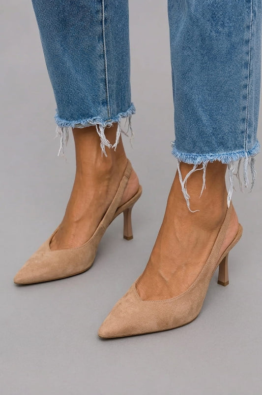 Bella Pointed Slingback Pumps