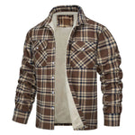 Alberto Sherpa-Lined Plaid Shirt Jacket