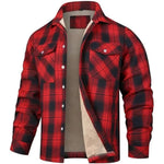 Alberto Sherpa-Lined Plaid Shirt Jacket