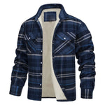 Alberto Sherpa-Lined Plaid Shirt Jacket