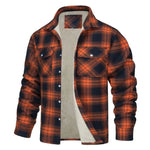 Alberto Sherpa-Lined Plaid Shirt Jacket