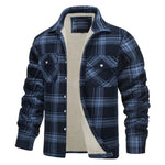 Alberto Sherpa-Lined Plaid Shirt Jacket