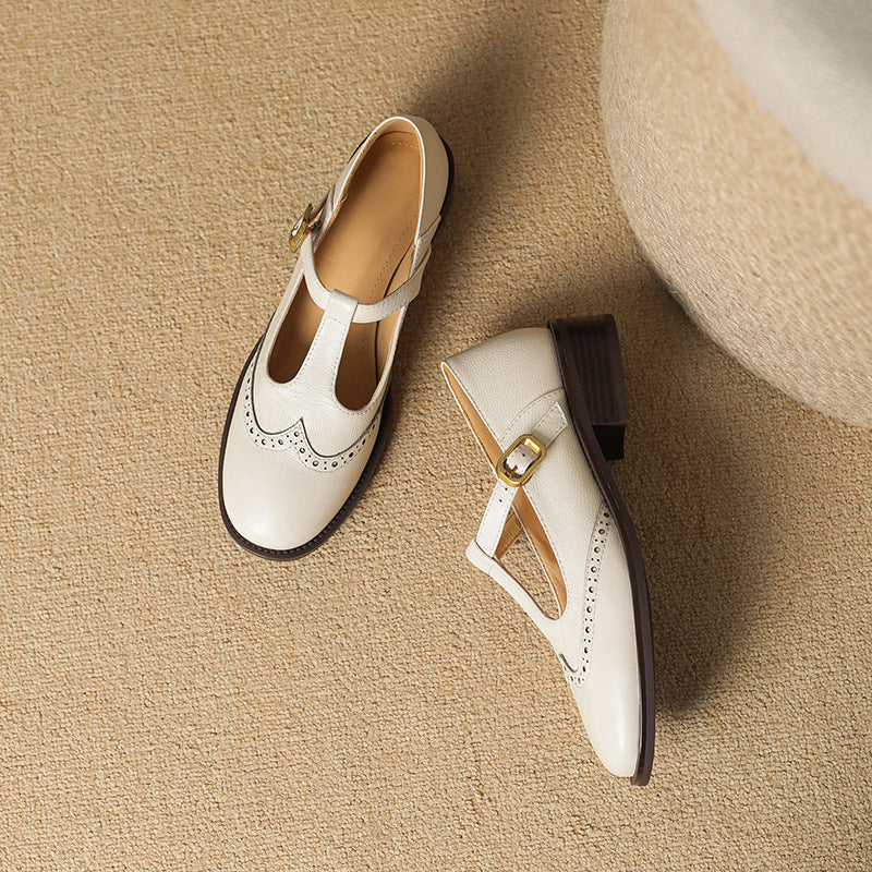 Vintage T-Strap Mary Jane Shoes