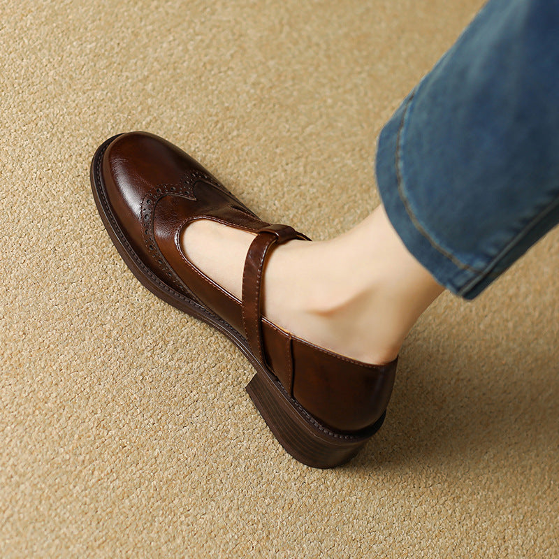 Vintage T-Strap Mary Jane Shoes