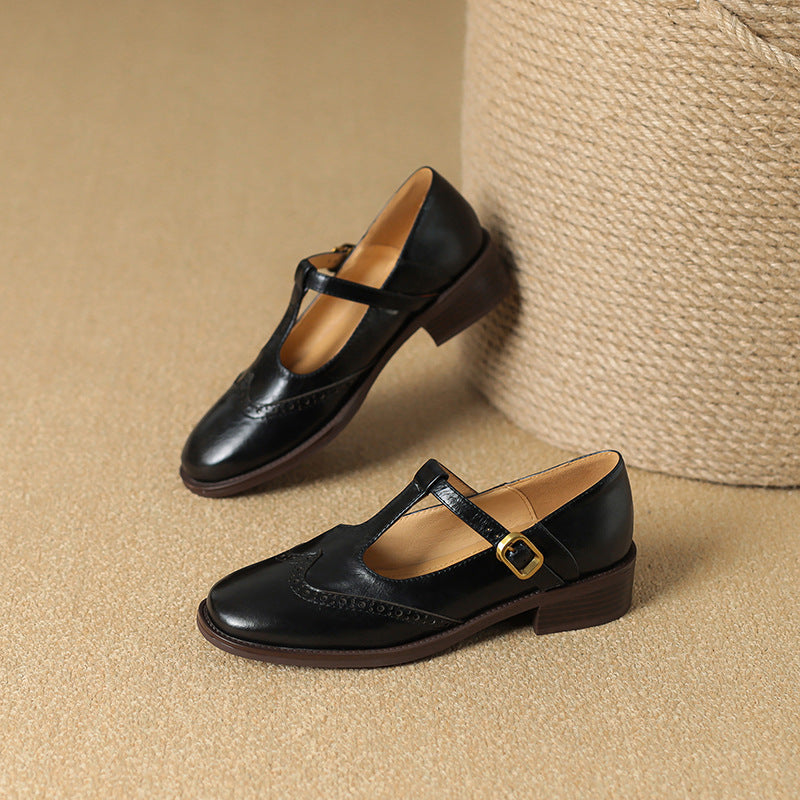 Vintage T-Strap Mary Jane Shoes