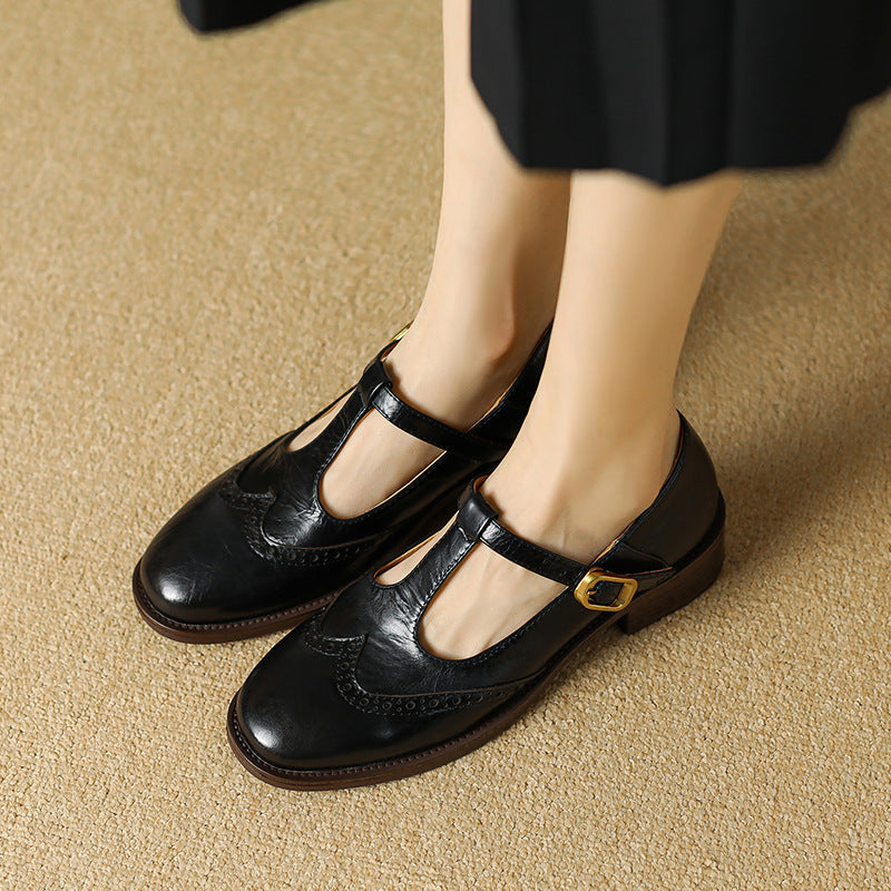 Vintage T-Strap Mary Jane Shoes