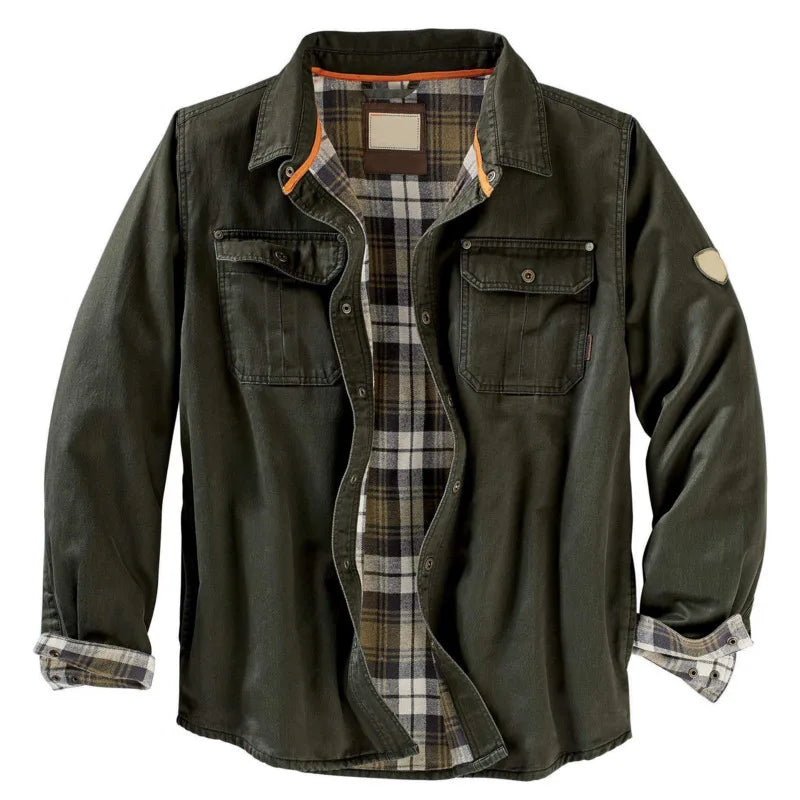 Lorenzo Vintage Cotton Work Jacket