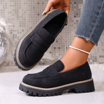 Elsa Platform Penny Loafers