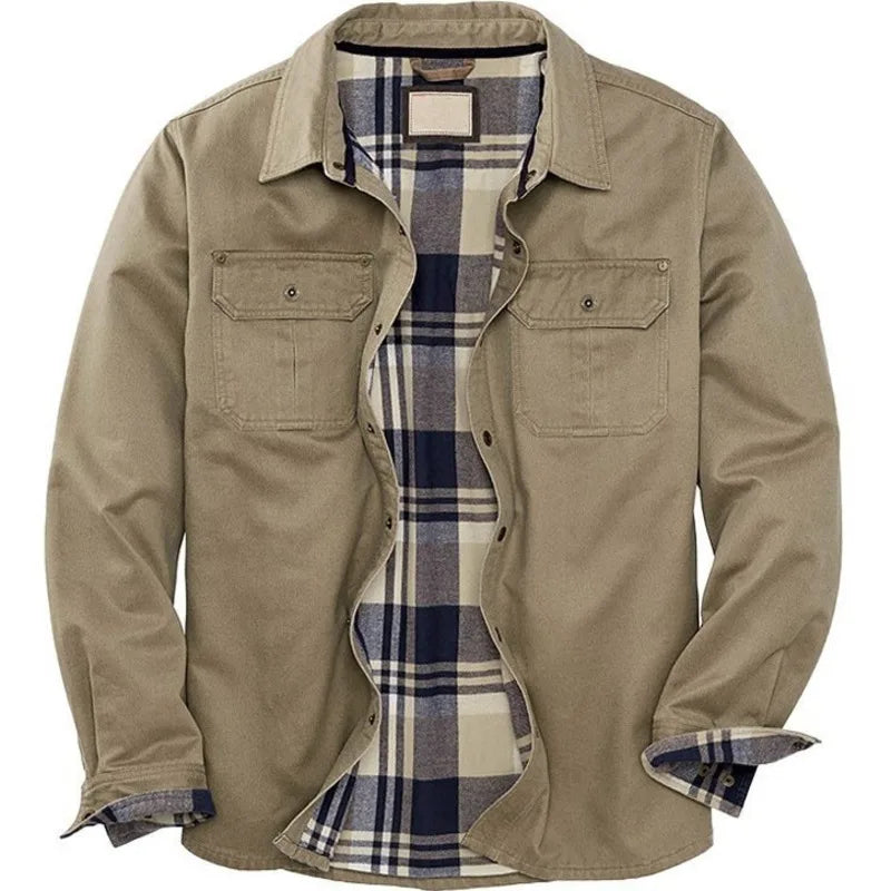 Lorenzo Vintage Cotton Work Jacket
