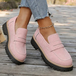 Elsa Platform Penny Loafers