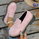 Elsa Platform Penny Loafers