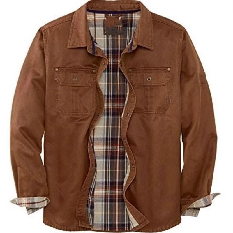 Lorenzo Vintage Cotton Work Jacket