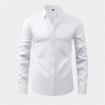 Leonardo Stretch Dress Shirt - White