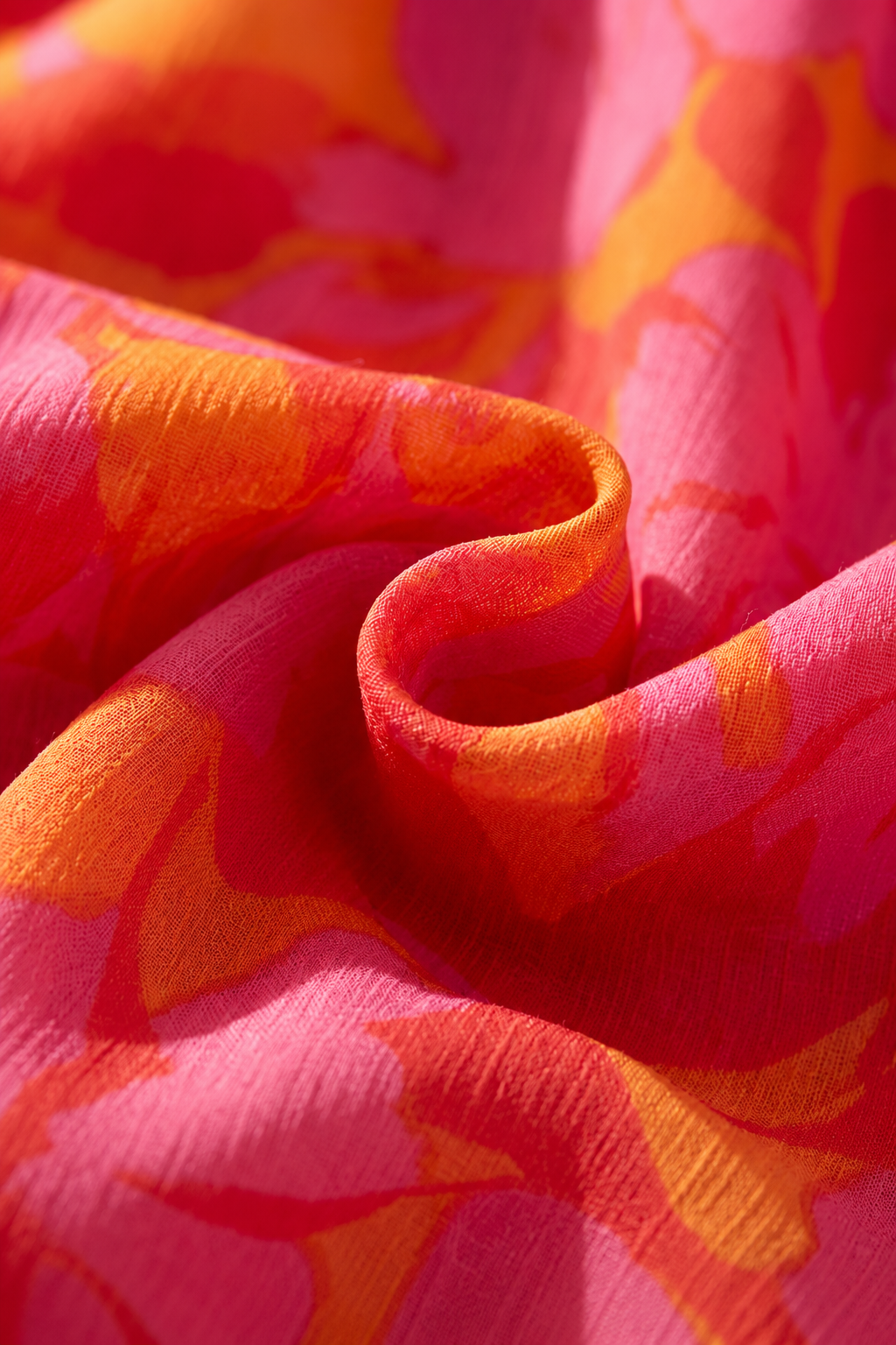 Olimpia Printed Puff-Sleeve Maxi Dress