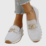 Sofia Chain-Detail Comfort Loafers