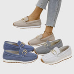 Sofia Chain-Detail Comfort Loafers