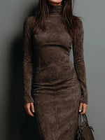 Fiorella Turtleneck Midi Dress