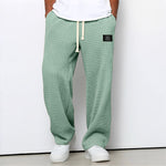 Relaxed Wide-Leg Drawstring Trousers - Mint