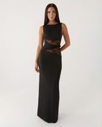 Lace Illusion Maxi