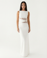 Lace Illusion Maxi