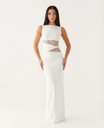 Lace Illusion Maxi