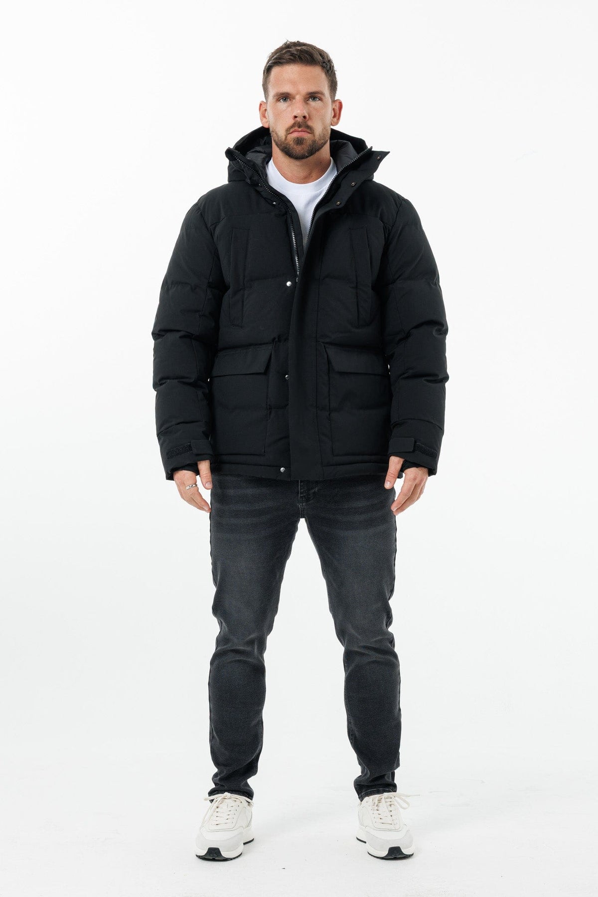 PARKA JACKET - BLACK