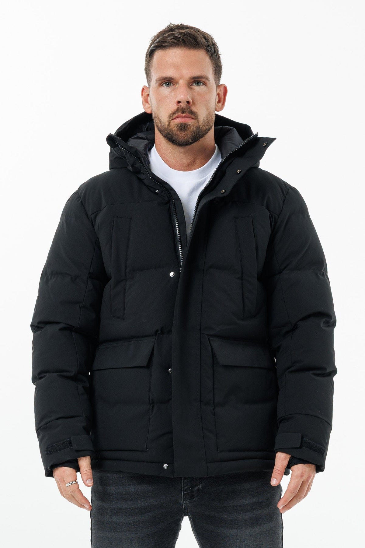 PARKA JACKET - BLACK