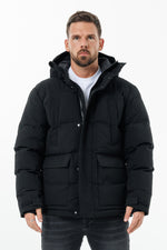 PARKA JACKET - BLACK