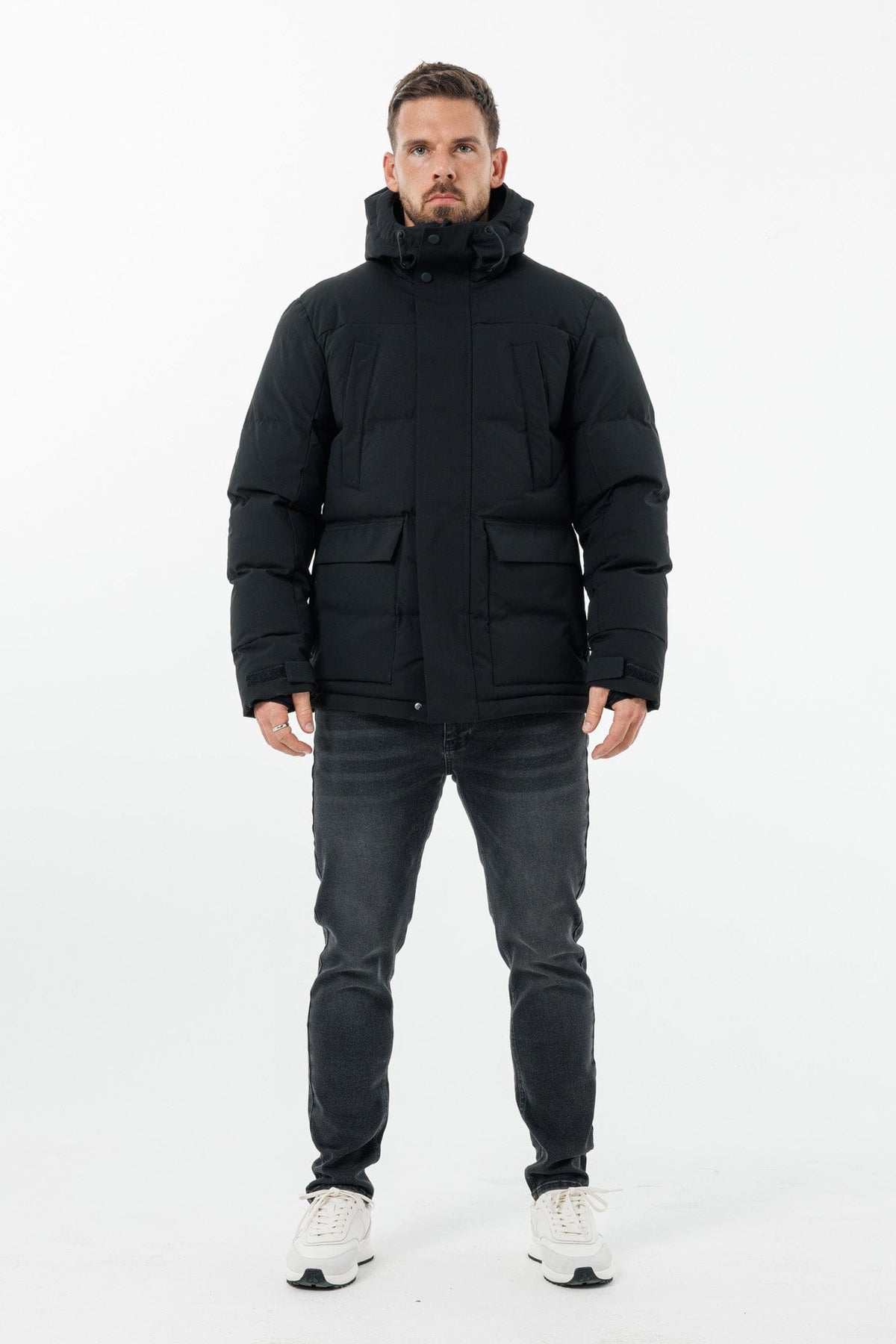 PARKA JACKET - BLACK